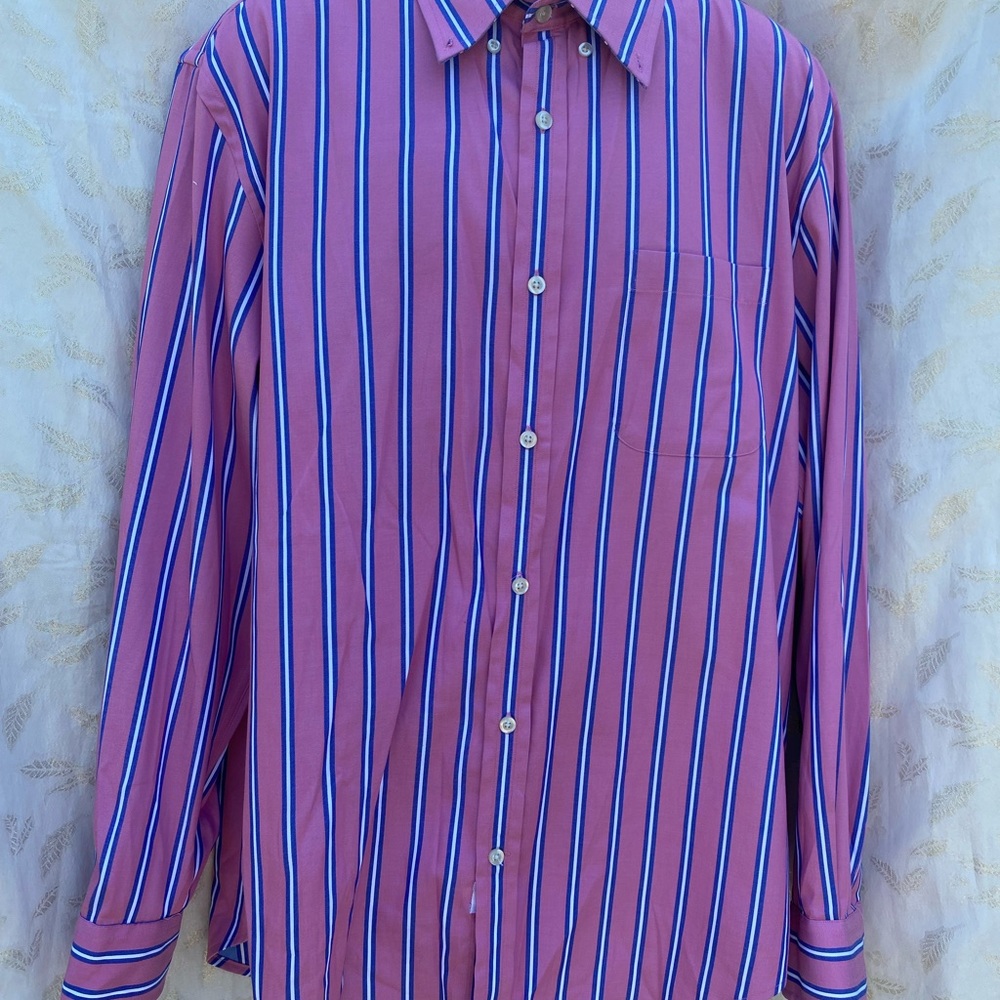 LINCS Size XL button down collared 100% cotton - Picture 10 of 10